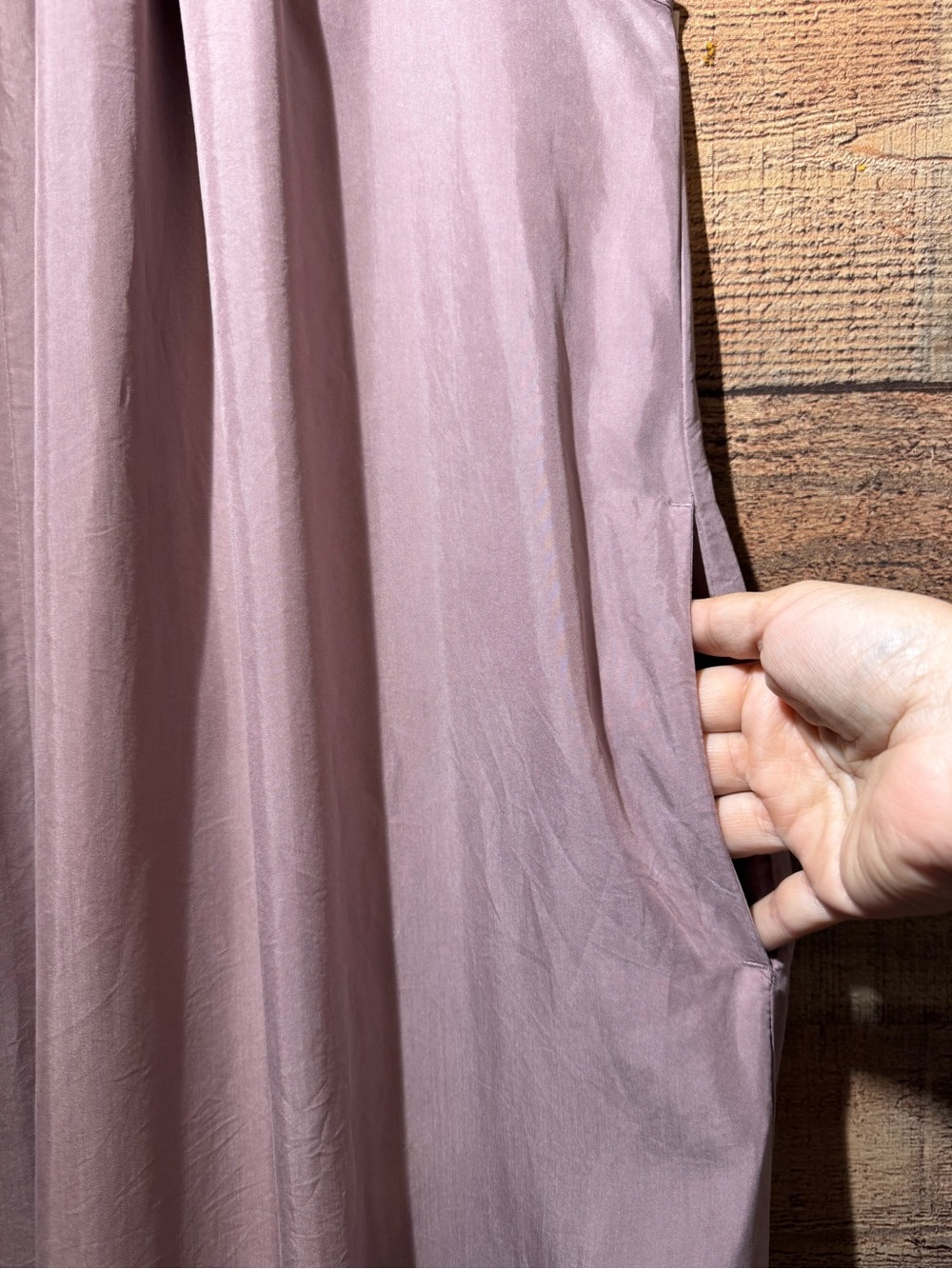 Anthropologie Dusty Rose Halter Cargo Pockets Balloon Jumpsuit size S/M - Picture 4 of 10